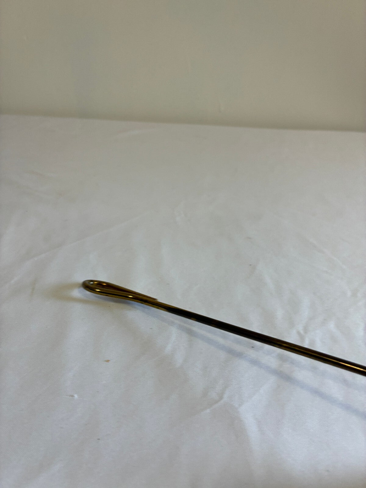 Vintage Brass Candle Snuffer | Bell Shaped Long Handle Extinguisher