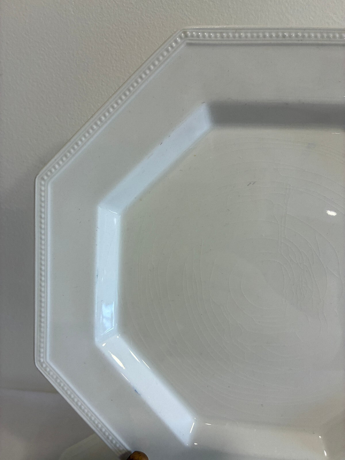 Vintage Johnson Bros Heritage Ironstone Octagonal Dinner Plates | Set of 2