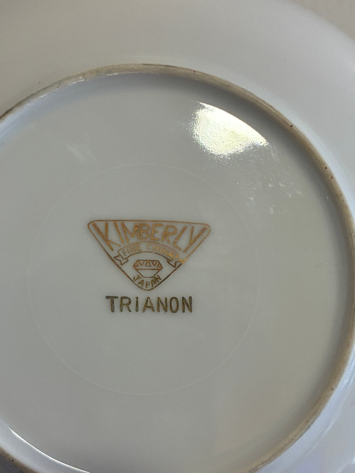 Vintage Kimberly Fine China "Trianon" Bowls Set of 12 | Platinum Scroll Rim