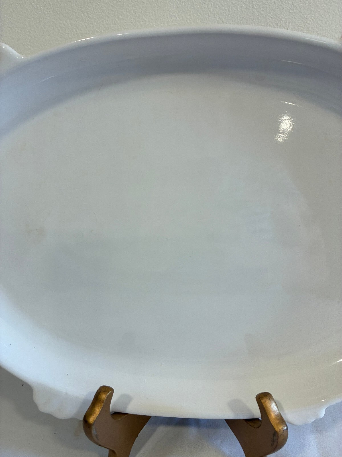 Vintage Pfaltzgraff White Turkey Platter | Figural Turkey Shaped Serving Dish |
