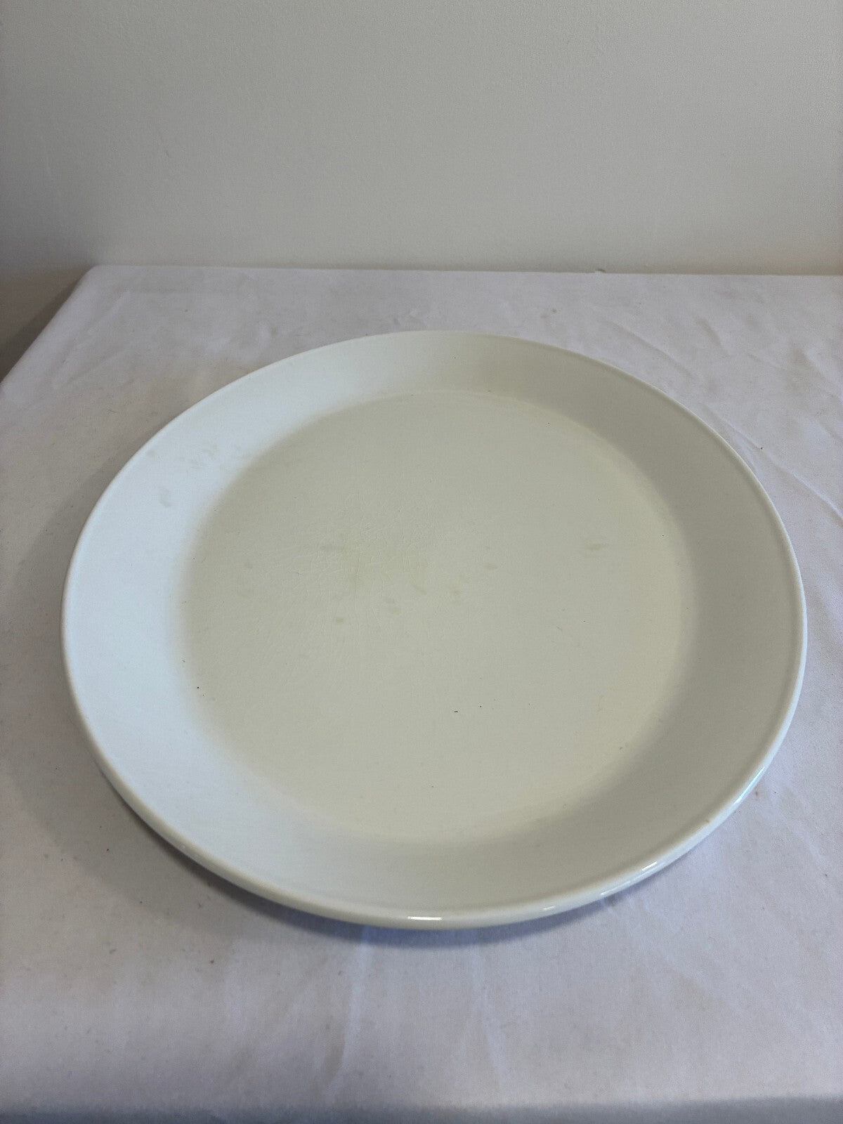 Vintage Johnson Brothers White Ironstone Platter, England