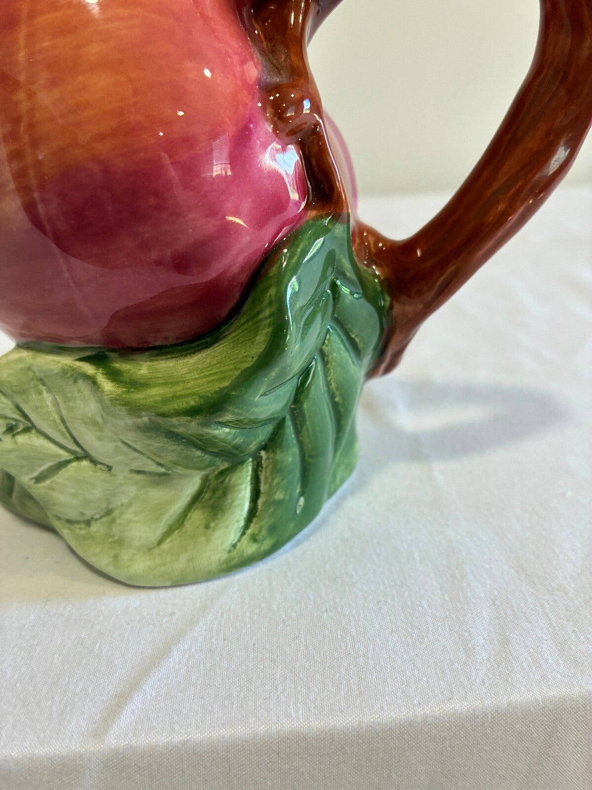 Vintage Apple Creamer Pitcher Jay Willfred Andrea by Sadek Philippines
