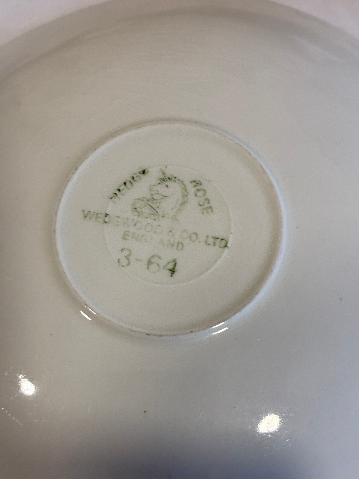 Vintage Wedgwood & Co Teacups and Saucers Set of 6, Embossed Floral Rim, England