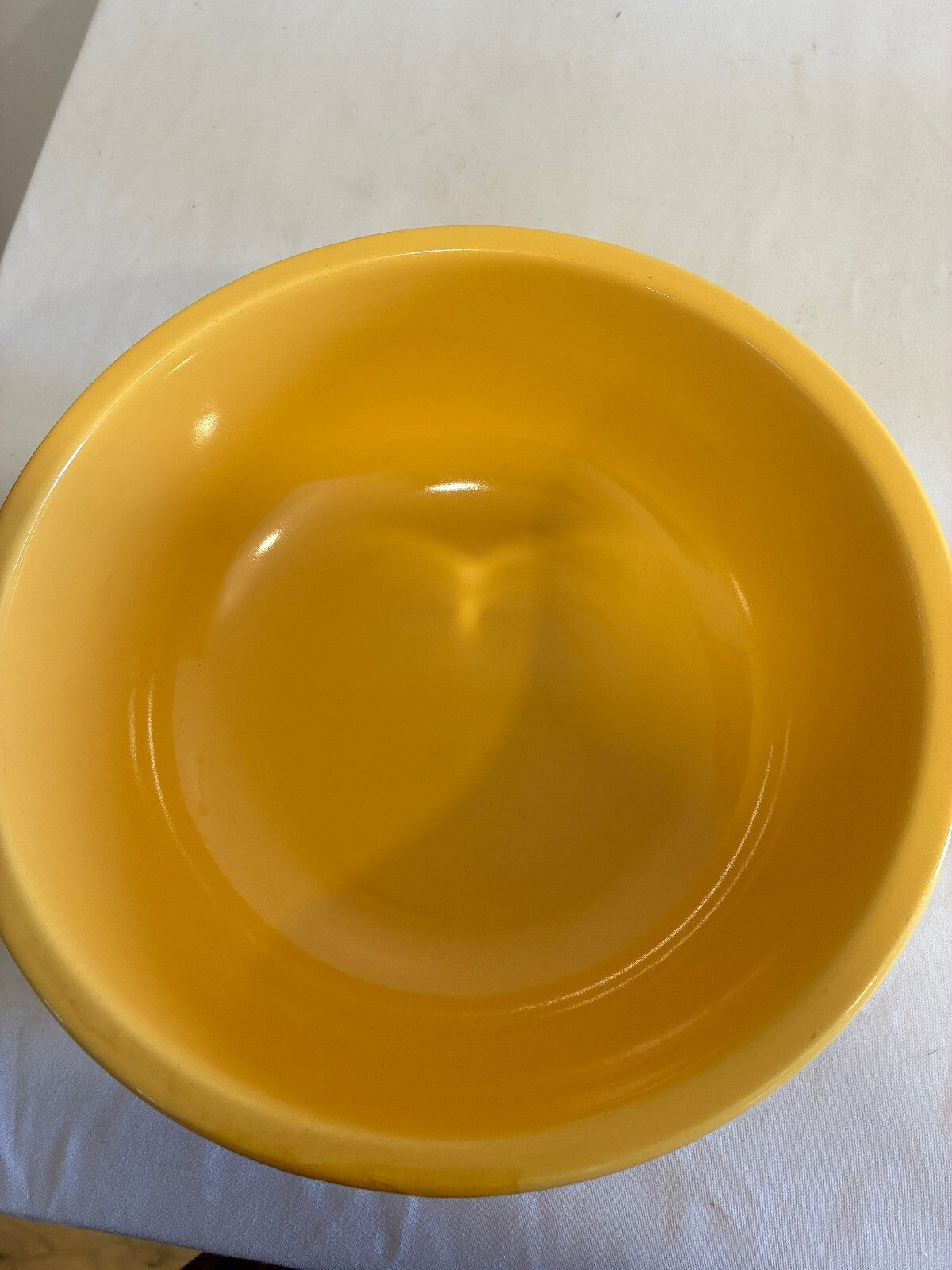 Rare Vintage Fiesta Yellow Ring Mixing Bowl | Homer Laughlin Fiestaware USA