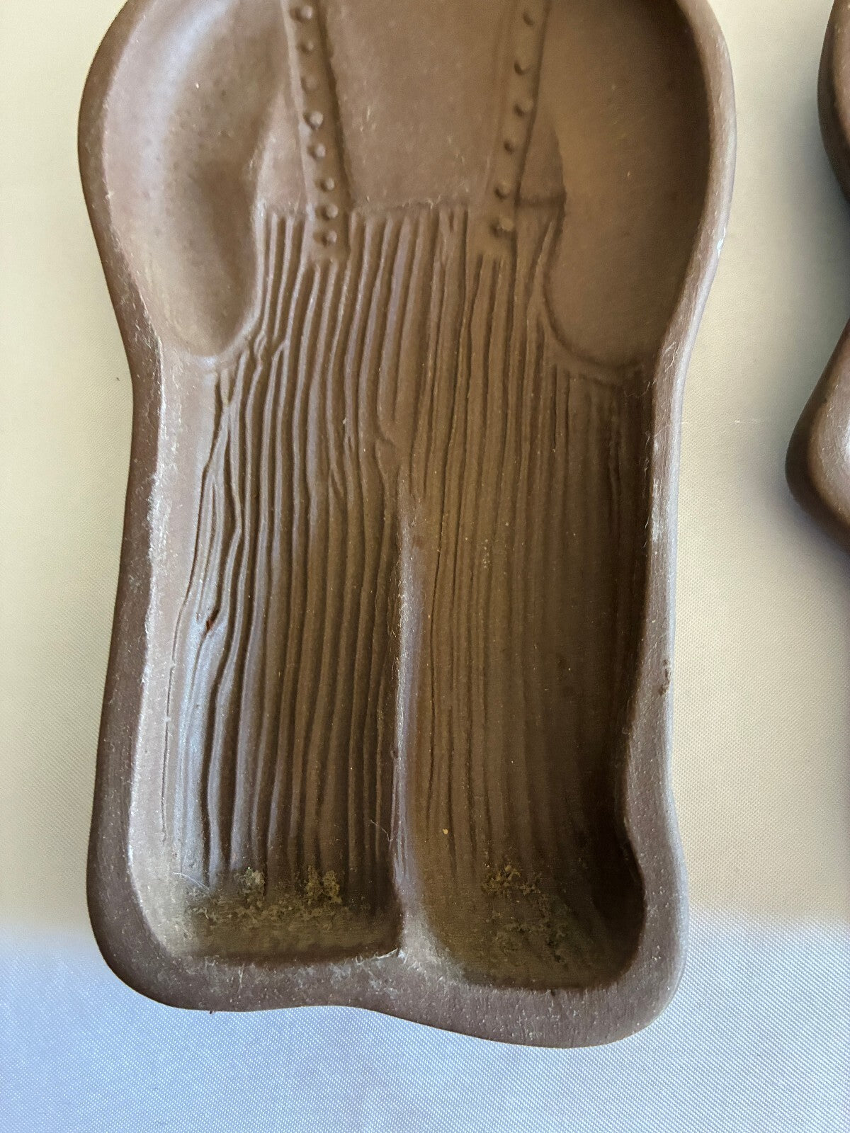Vintage Hartstone Pottery Bear Family Cookie Molds Set of 3 | New Country USA