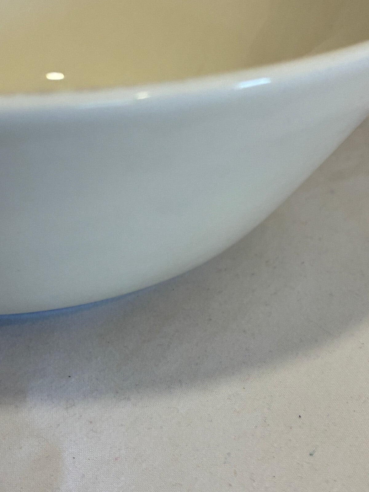 Vintage Johnson Brothers Ironstone Bowl, White England