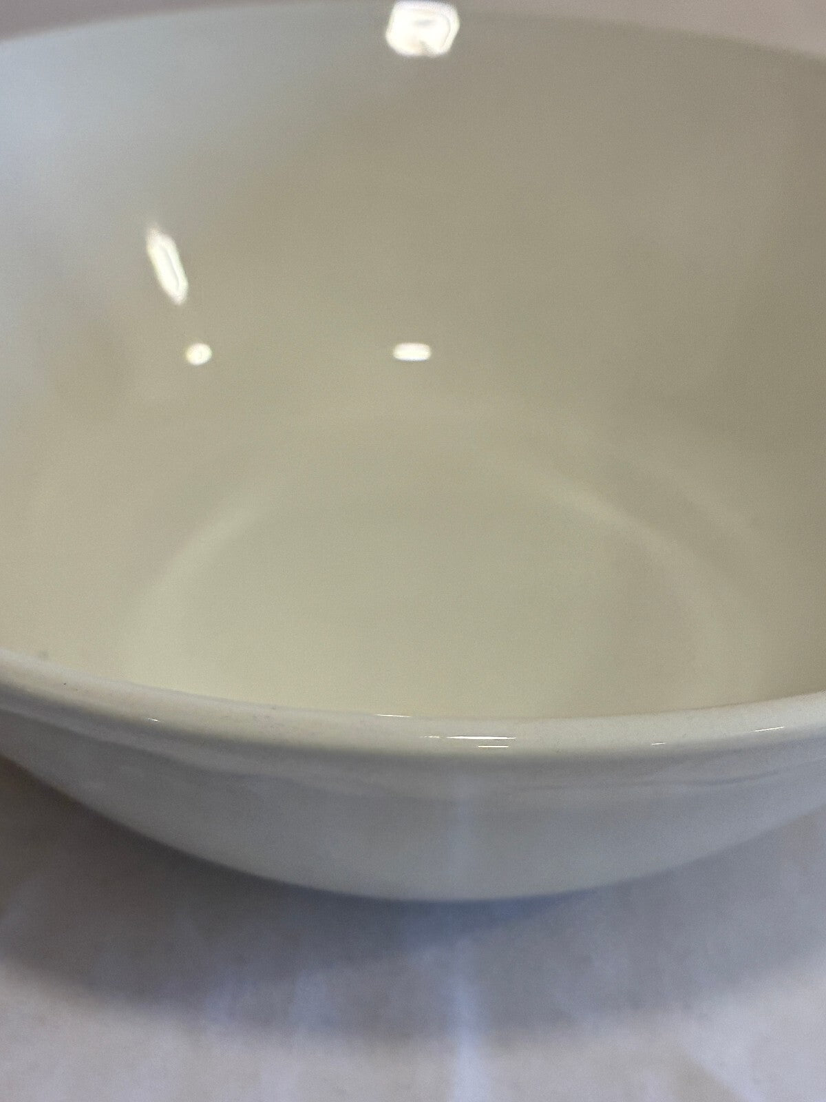 Vintage Johnson Brothers Ironstone Bowl, White England