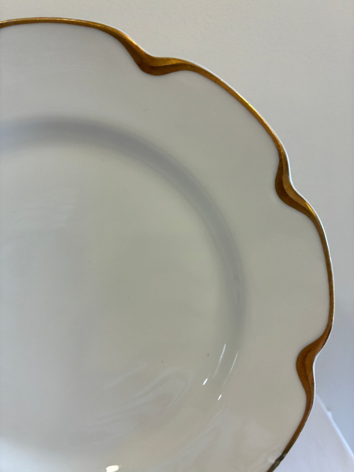 Antique Haviland & Co Limoges France Plates Set of 6 | Gold Trim