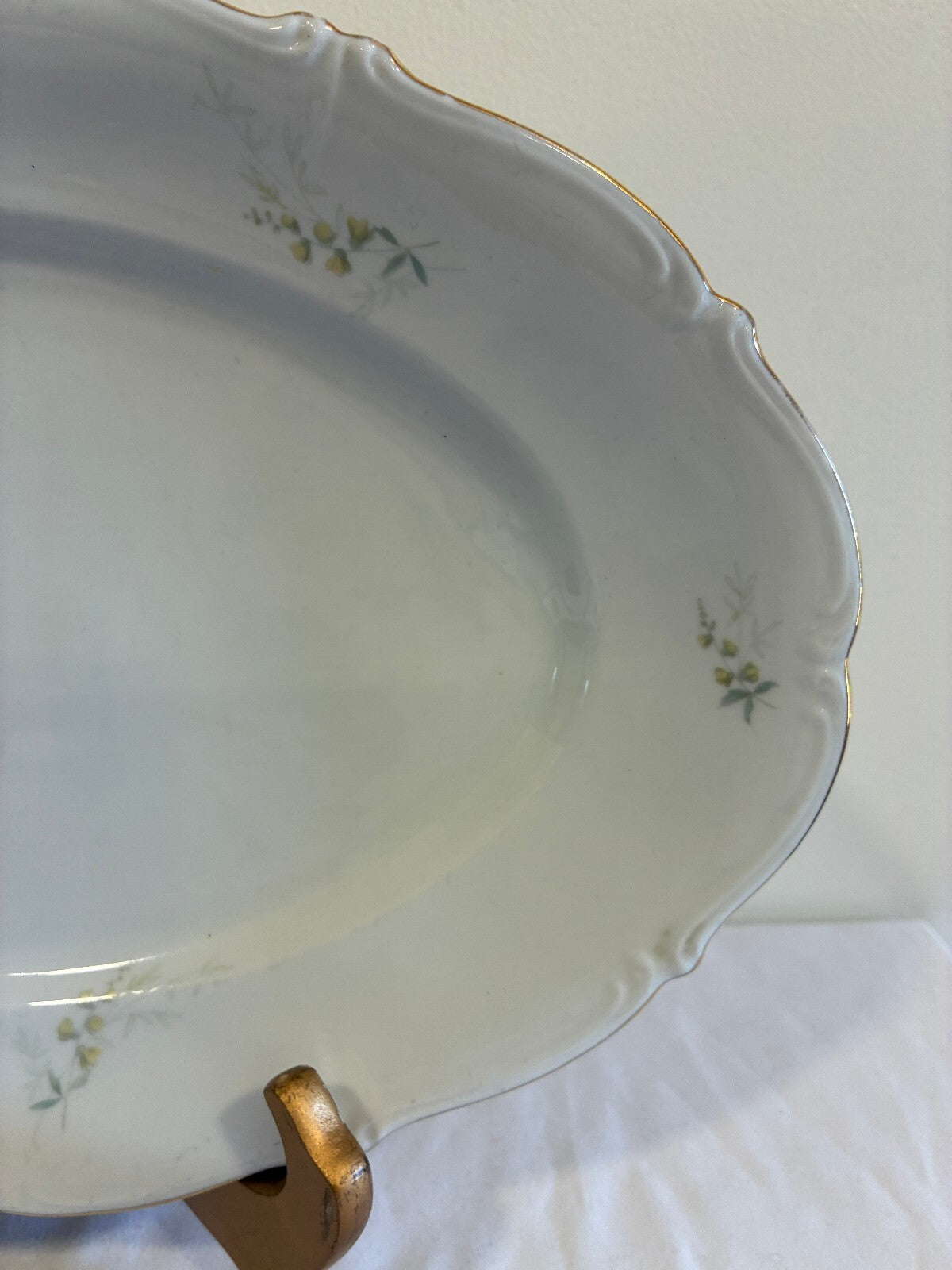 Vintage Forest Bavaria Germany "Harvest" Oval Serving Platter