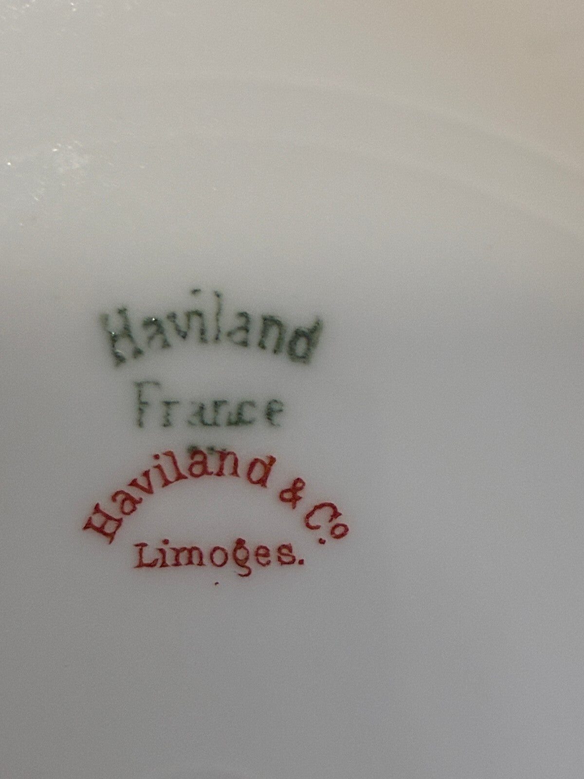 Antique Haviland & Co Limoges Gold Rim 7.5" Plates Set of 11 French Porcelain