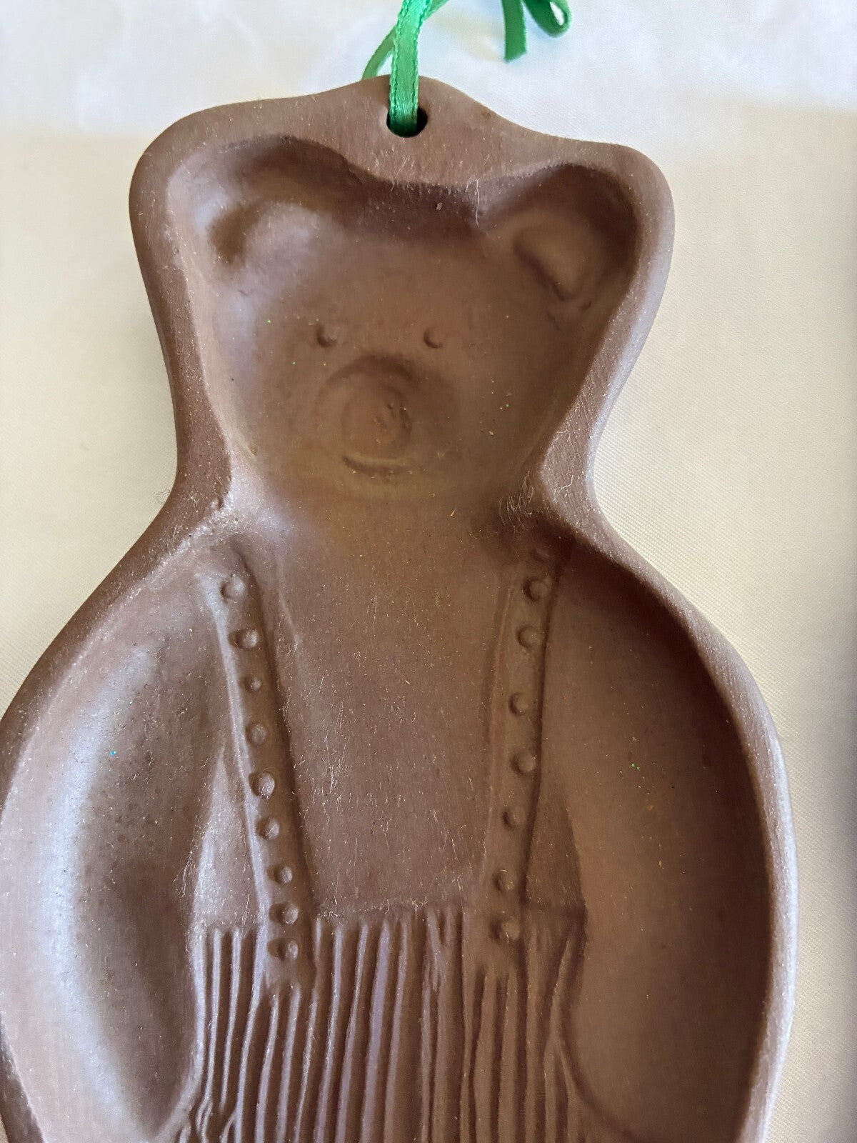 Vintage Hartstone Pottery Bear Family Cookie Molds Set of 3 | New Country USA