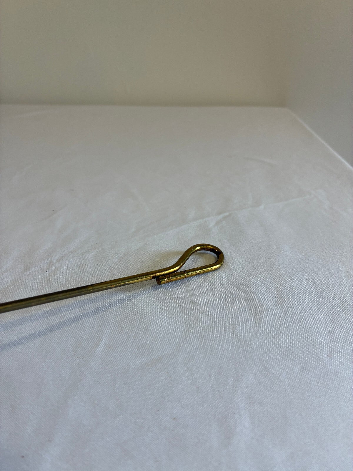 Vintage Brass Candle Snuffer | Bell Shaped Long Handle Extinguisher