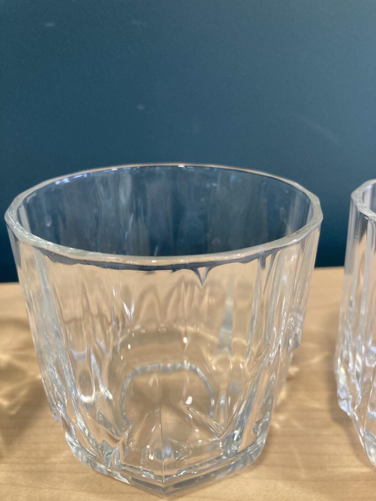 Vintage Pasabahce Old Fashioned Glasses Cocktail Whiskey Low Ball, set of 3