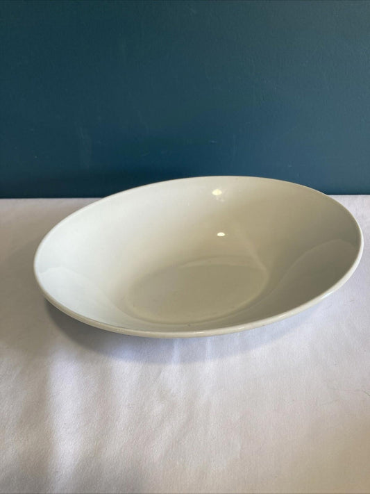 Vintage Johnson Brothers Heritage White Oval Serving Bowl 9” Made in England