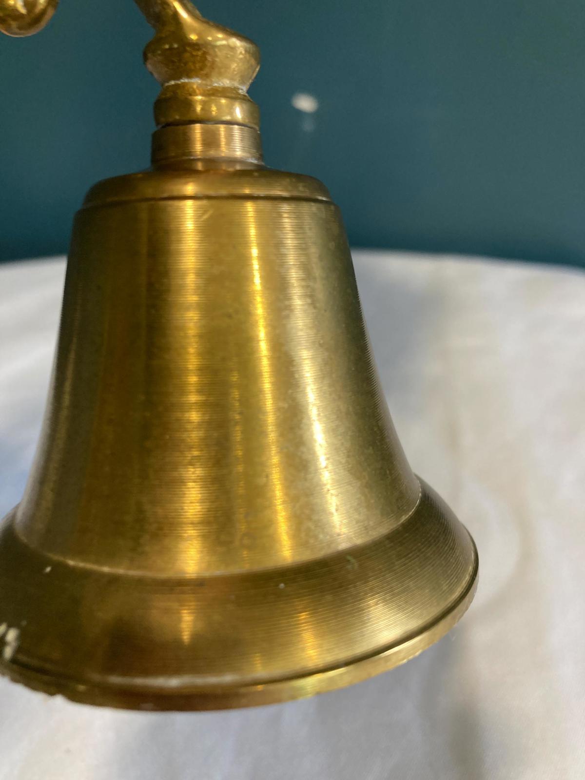 Solid Brass Unicorn Bell
