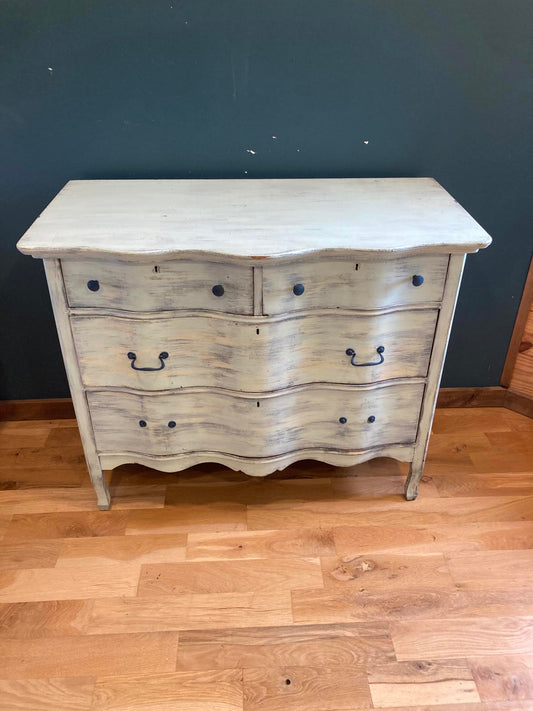 Antique Painted Wood Dresser – Rustic Vintage Finds Furniture