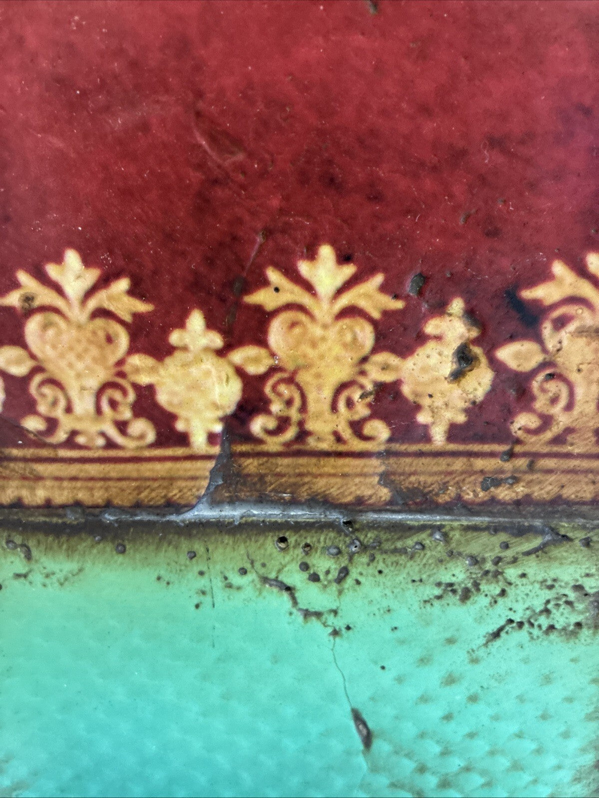 Sid Dickens T-200 Chambre Memory Block Wall Tile Mixed Media Art