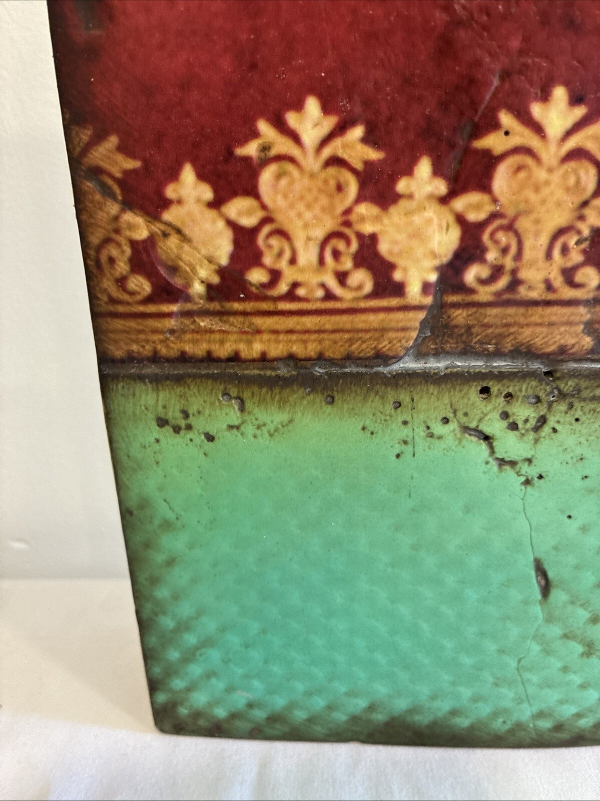 Sid Dickens T-200 Chambre Memory Block Wall Tile Mixed Media Art