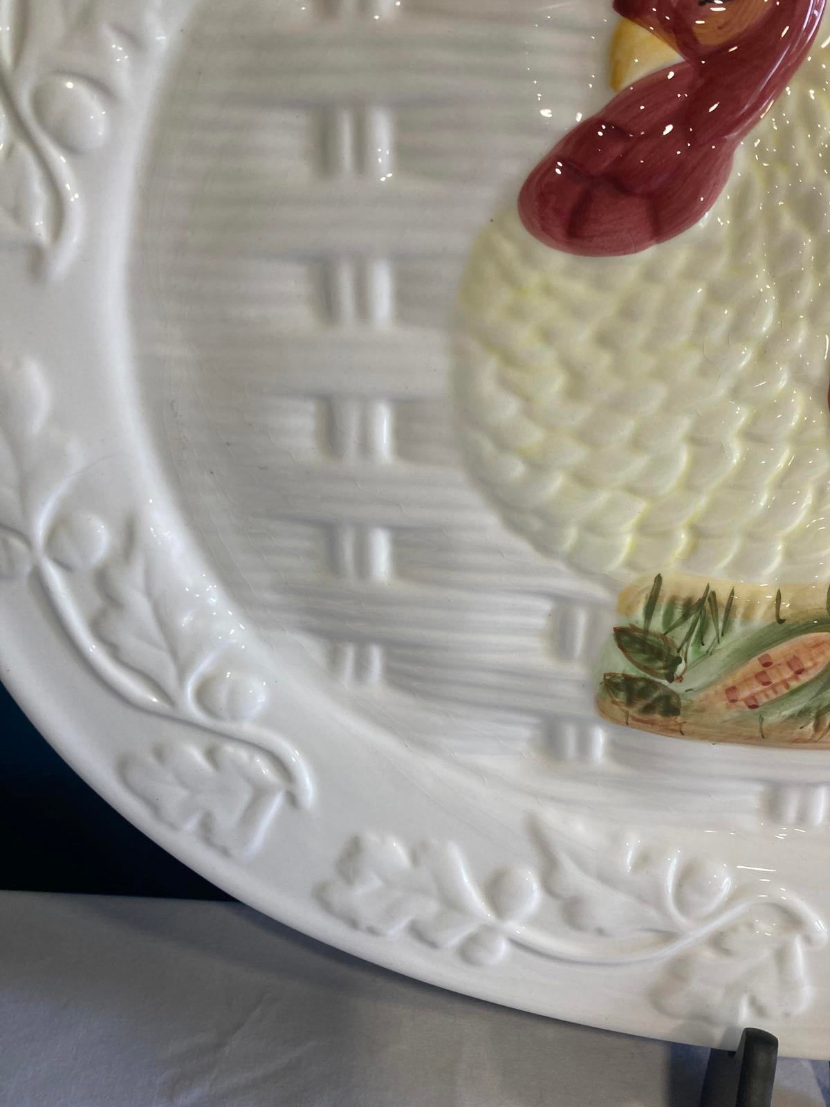 Vintage Turkey Oval Serving Platter – Thanksgiving Tableware Vintage Finds