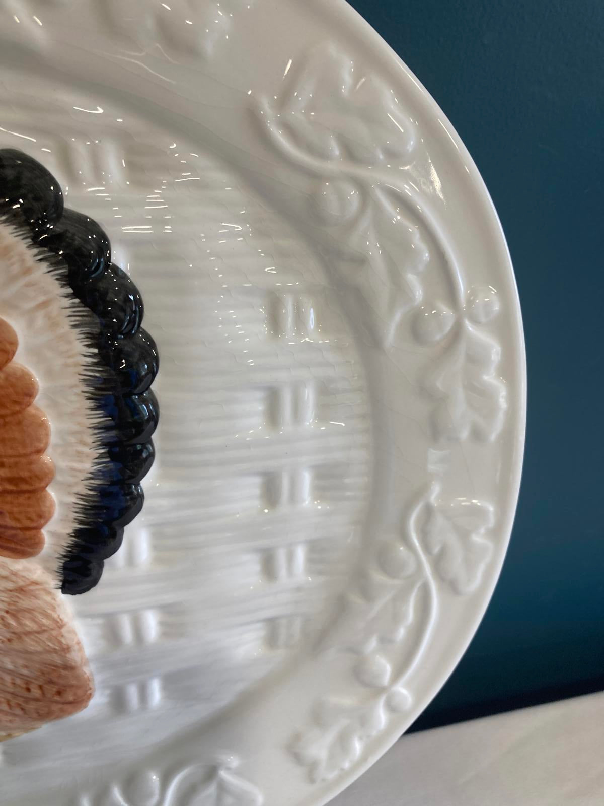 Vintage Turkey Oval Serving Platter – Thanksgiving Tableware Vintage Finds
