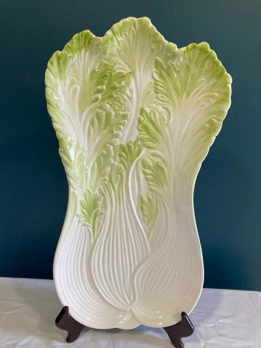 Vintage Italian Celery Serving Plate