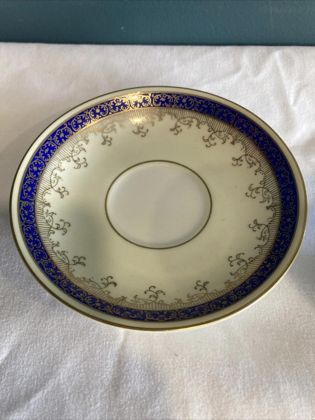 Regal China Demitasse Purple and Gold Tea Cup & Saucer