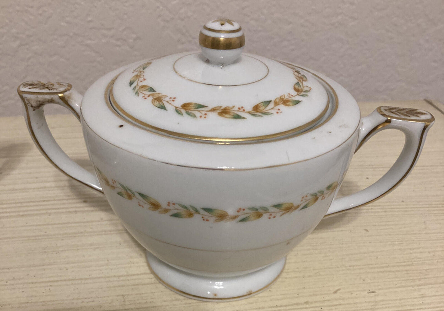 Mikado China Laurel Creamer and Sugar Bowl Set, Occupied Japan Porcelain, Rose Floral China, Vintage Tea Service, Vintage Finds