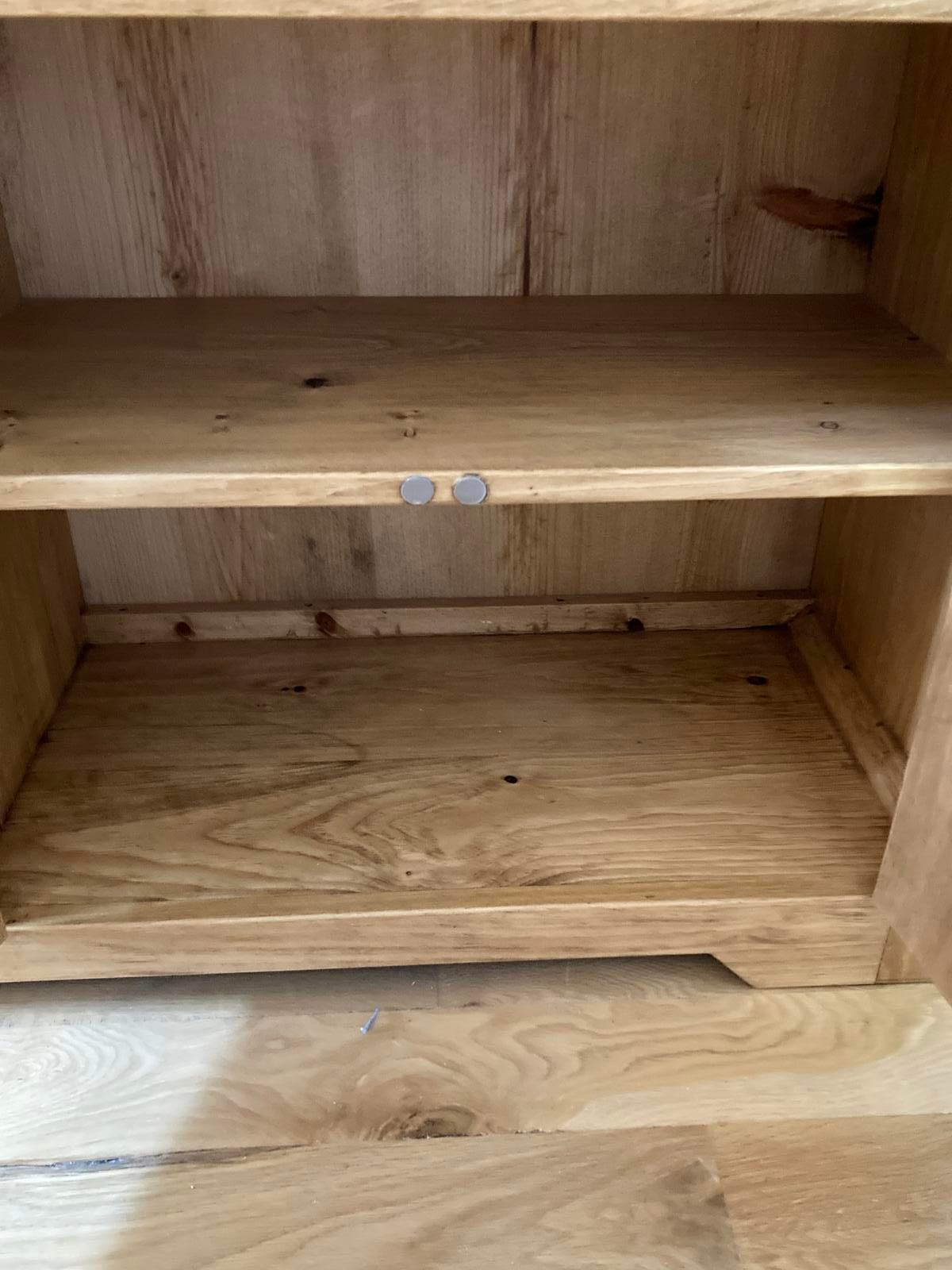 New Handcrafted Solid Wood Sideboard Buffet with Six Drawers