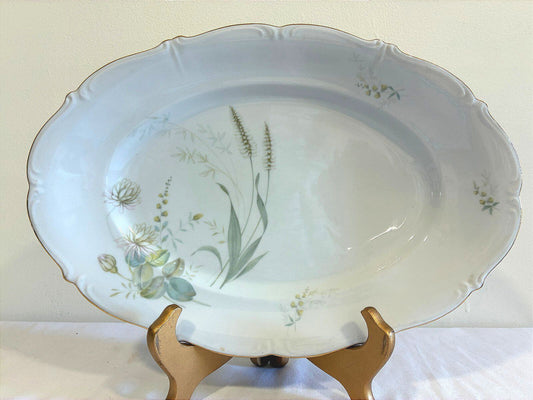 Vintage Forest Bavaria Germany "Harvest" Oval Serving Platter